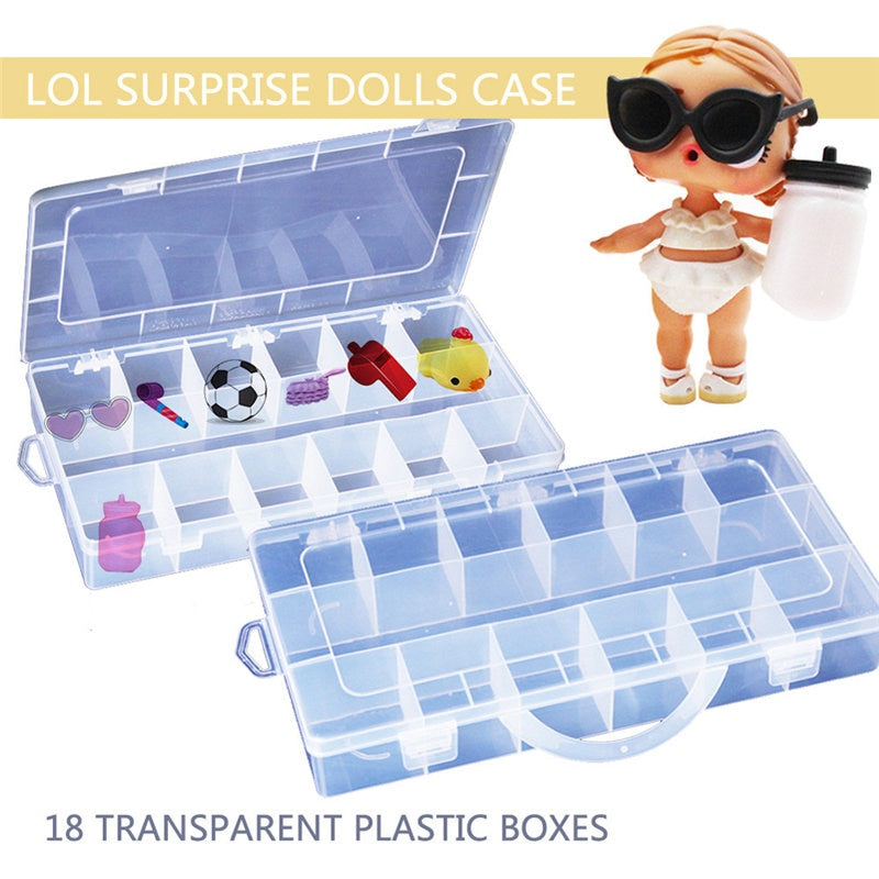 L.O.L Surprise Pop Up Carry/Storage Case Mall + Dolls/Figures/Pet Bank EUC